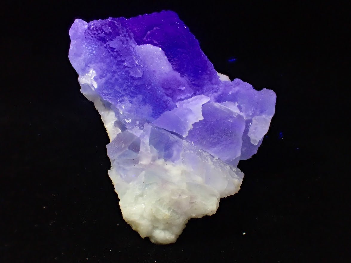 Blue Sugar Fluorite - Fujian Province, China - Legacy Crystals and Minerals
