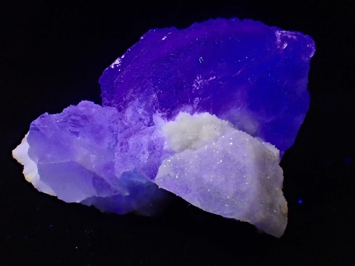 Blue Sugar Fluorite - Fujian Province, China - Legacy Crystals and Minerals