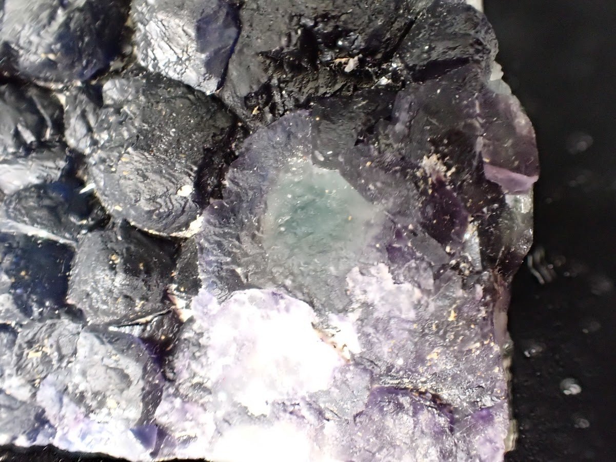 Botryoidal Blueberry Fluorite with Zoning – Huanggang Mine, Inner Mongolia 3 x 2 inches 202 grams - Legacy Crystals and Minerals