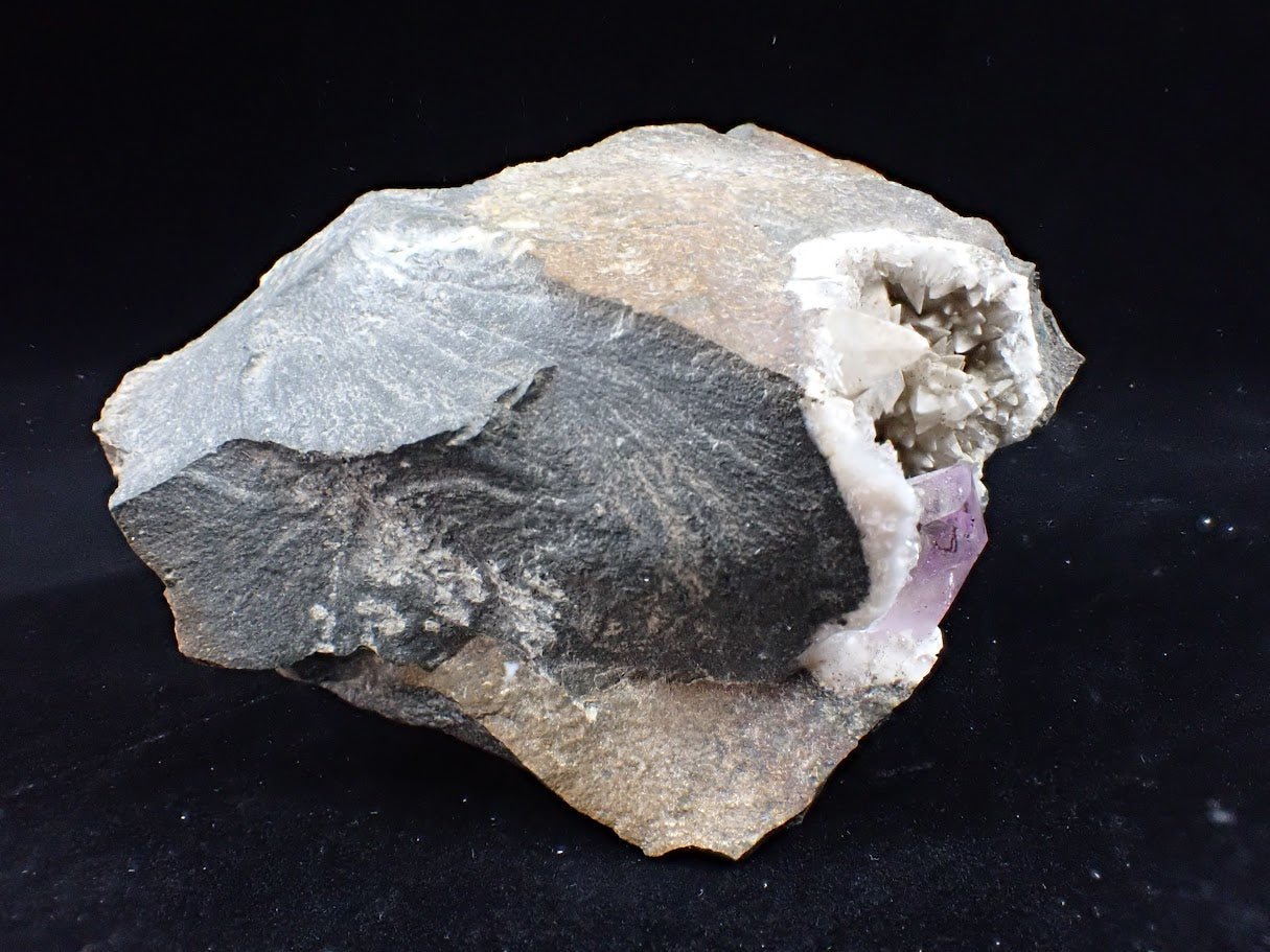 Brandberg Amethyst with Quartz Cathedral Formation – Brandberg, Namibia - Legacy Crystals and Minerals