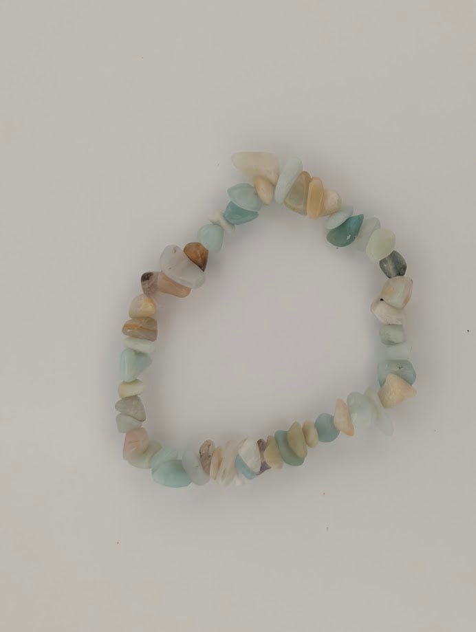 Caribbean Calcite Bracelet – Chip, 6mm & 8mm Beads - Legacy Crystals and Minerals