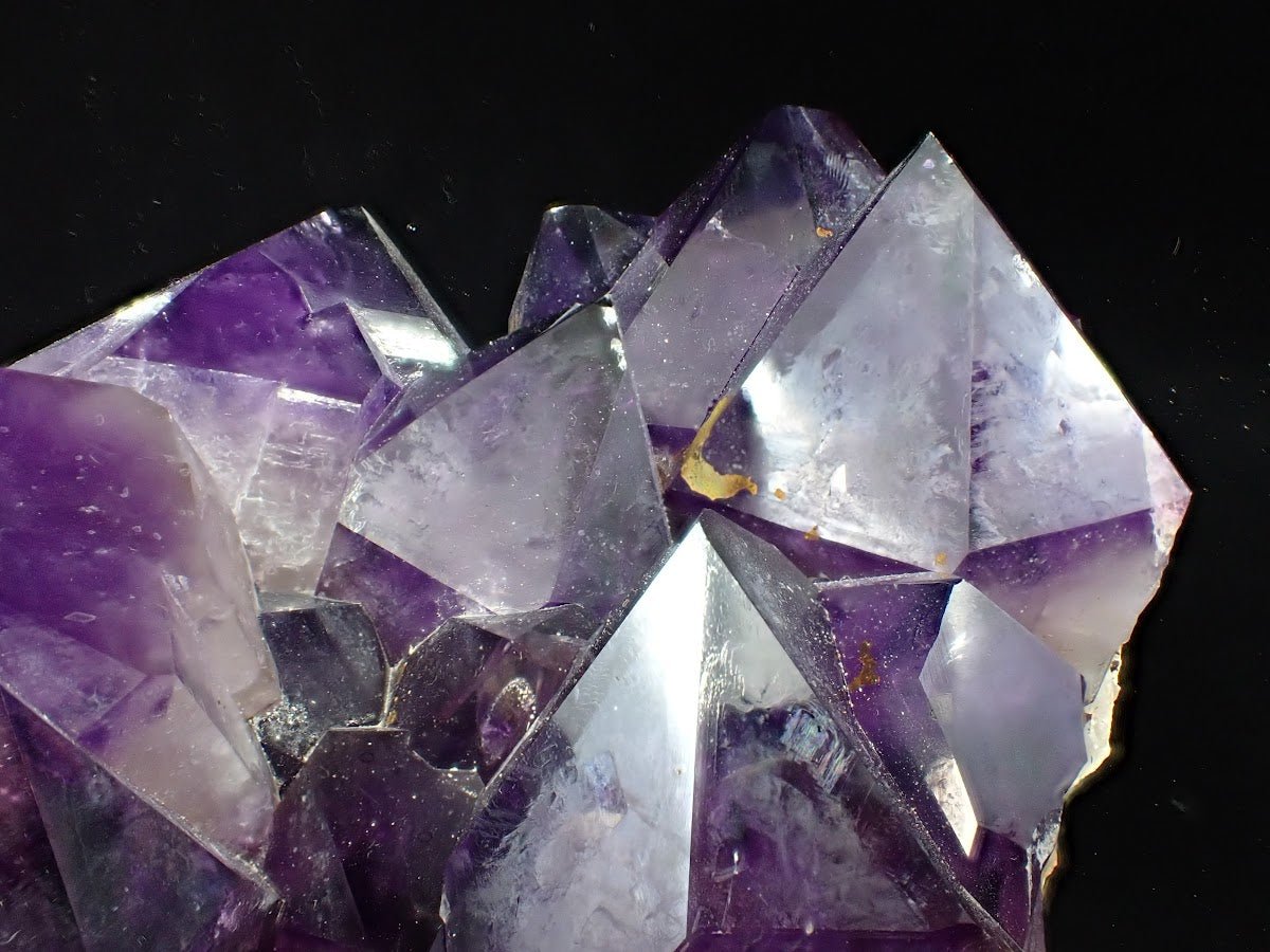 Congo Amethyst Cluster with Zoning and Clarity – 2.97 kg, 8.5" x 5.5" - Legacy Crystals and Minerals