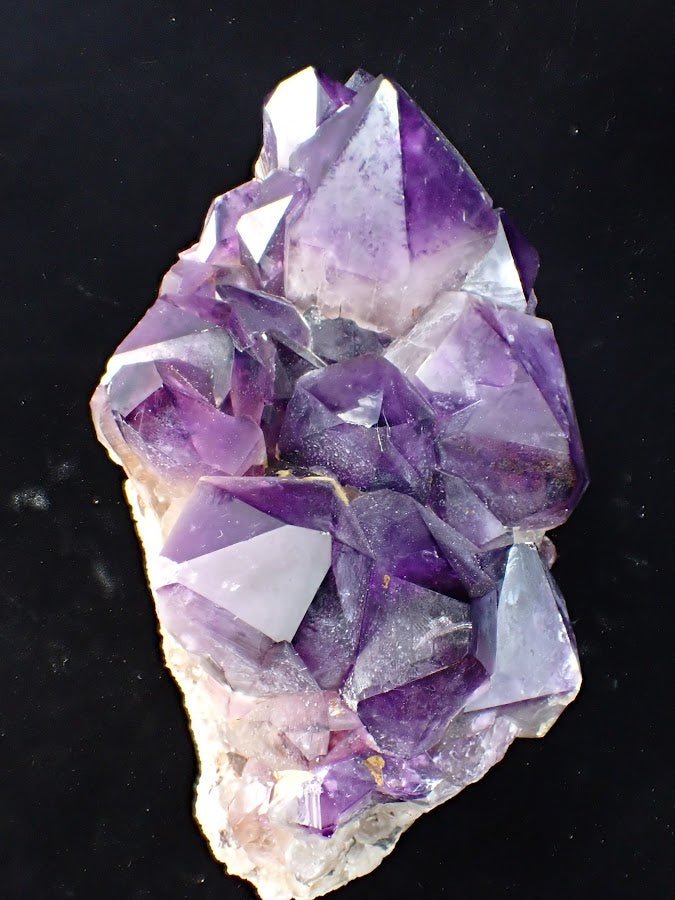 Congo Amethyst Cluster with Zoning and Clarity – 2.97 kg, 8.5" x 5.5" - Legacy Crystals and Minerals