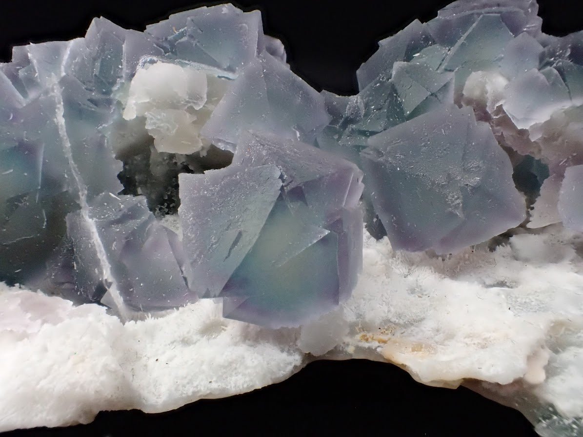 De’an Fluorite Cluster – Green and Purple UV Reactive, Jiangxi Province, China - Legacy Crystals and Minerals