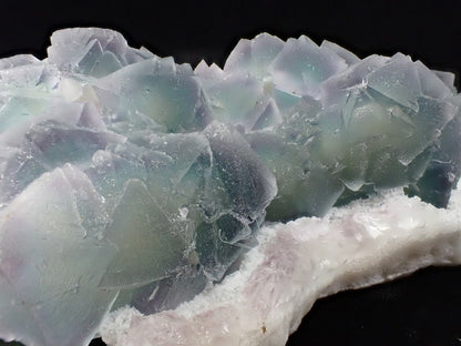 De’an Fluorite Cluster – Green and Purple UV Reactive, Jiangxi Province, China - Legacy Crystals and Minerals