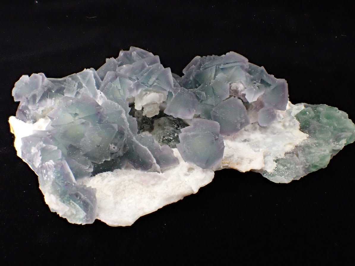 De’an Fluorite Cluster – Green and Purple UV Reactive, Jiangxi Province, China - Legacy Crystals and Minerals