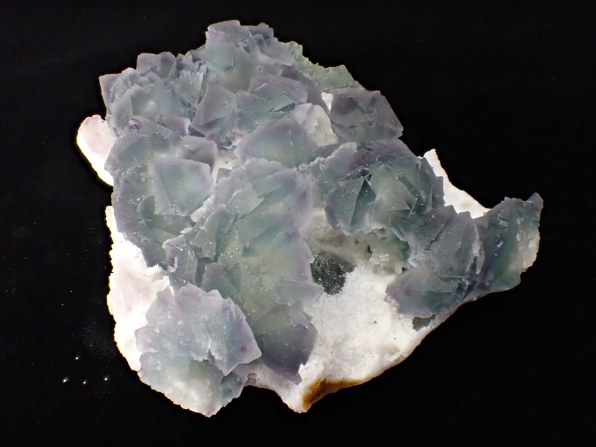 De’an Fluorite Cluster – Green and Purple UV Reactive, Jiangxi Province, China - Legacy Crystals and Minerals