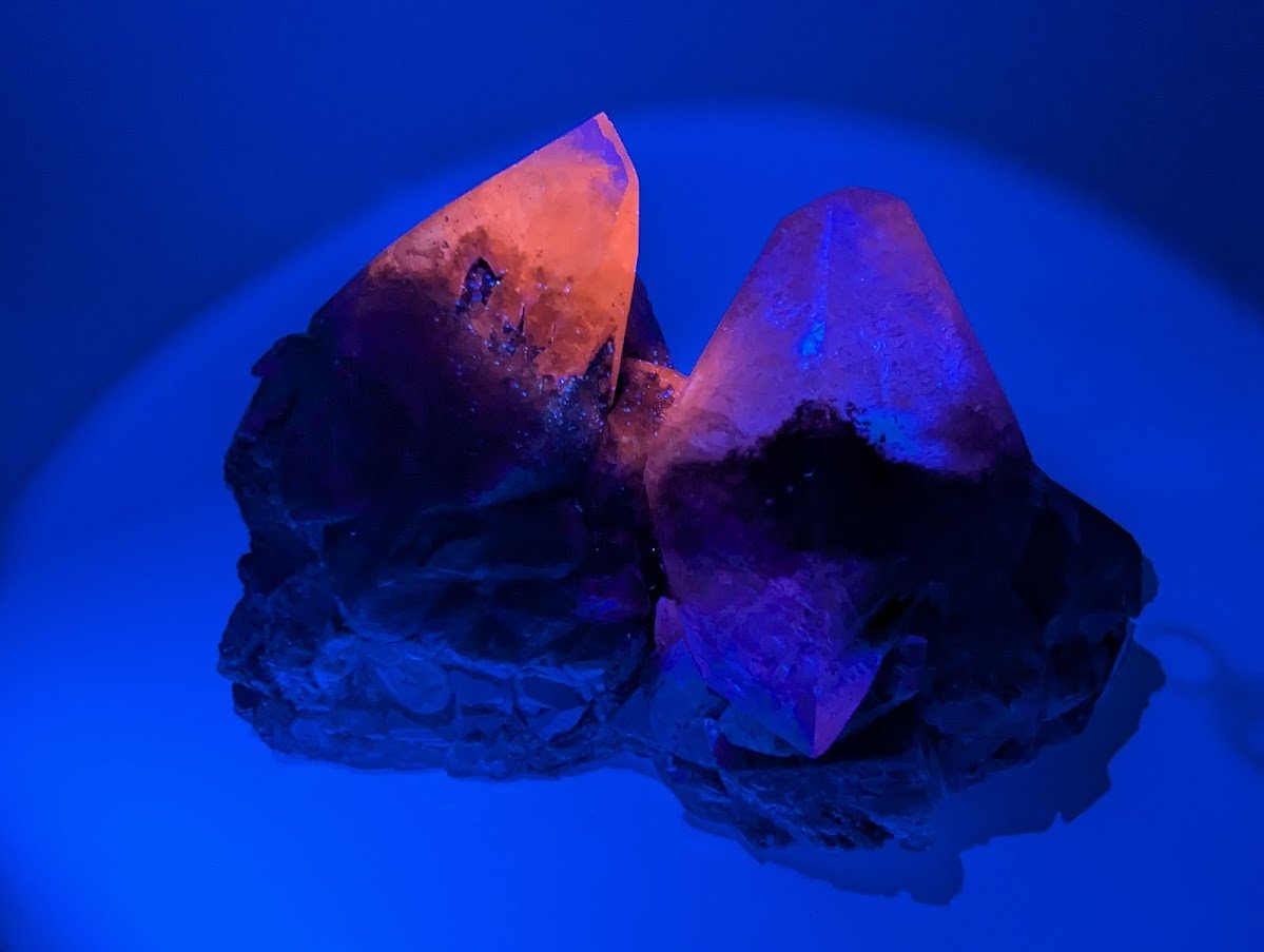 Dogtooth Calcite with Dendritic Inclusions and Sugar Sphalerite – Fujian, China - Legacy Crystals and Minerals