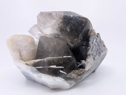 Dogtooth Calcite with Dendritic Inclusions and Sugar Sphalerite – Fujian, China - Legacy Crystals and Minerals