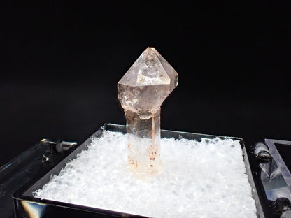 Double - Terminated Amethyst Scepter – Goboboseb Mountains, Namibia – Micro Specimen (21mm) - Legacy Crystals and Minerals