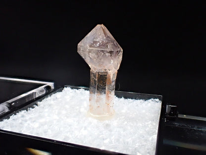 Double - Terminated Amethyst Scepter – Goboboseb Mountains, Namibia – Micro Specimen (21mm) - Legacy Crystals and Minerals