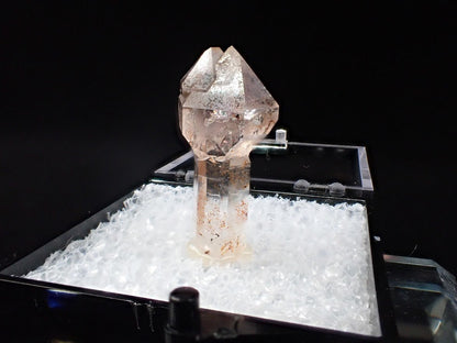 Double - Terminated Amethyst Scepter – Goboboseb Mountains, Namibia – Micro Specimen (21mm) - Legacy Crystals and Minerals