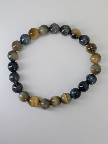 Dream Tiger’s Eye bracelet on white background