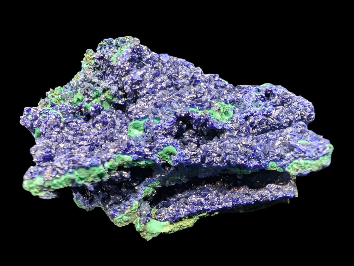 Exquisite Azurite and Malachite Specimen from Liufengshan Mine - Legacy Crystals and Minerals