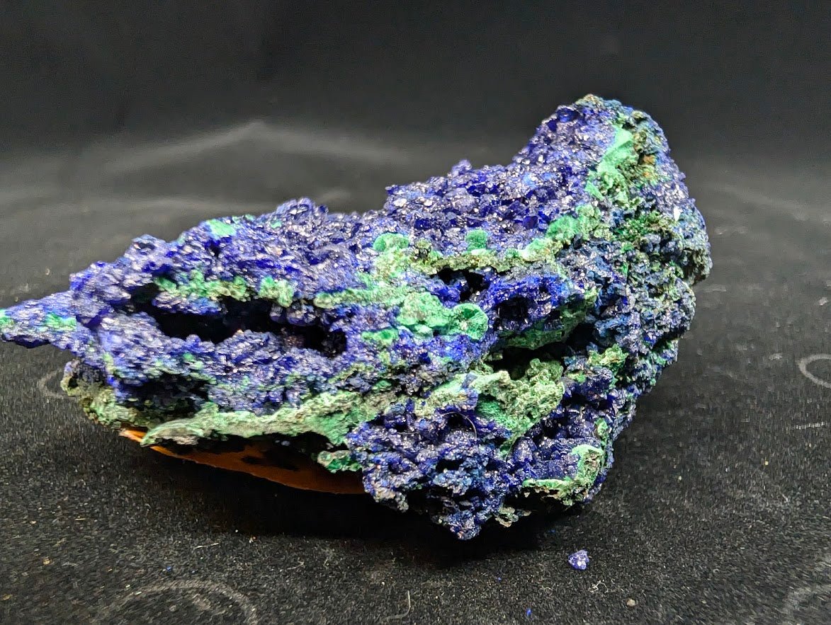 Exquisite Azurite and Malachite Specimen from Liufengshan Mine - Legacy Crystals and Minerals