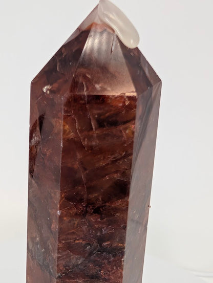 Fire Quartz tower – polished surface detail
