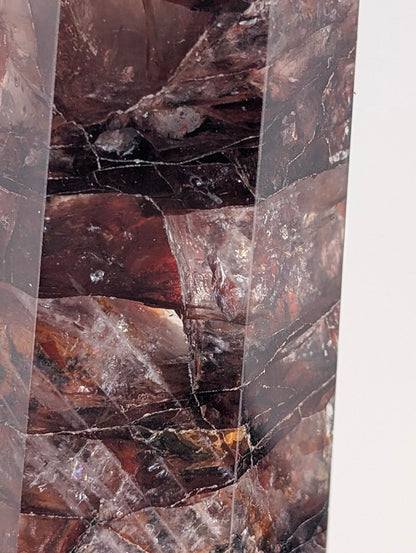 Brazilian Fire Quartz tower – polished finish