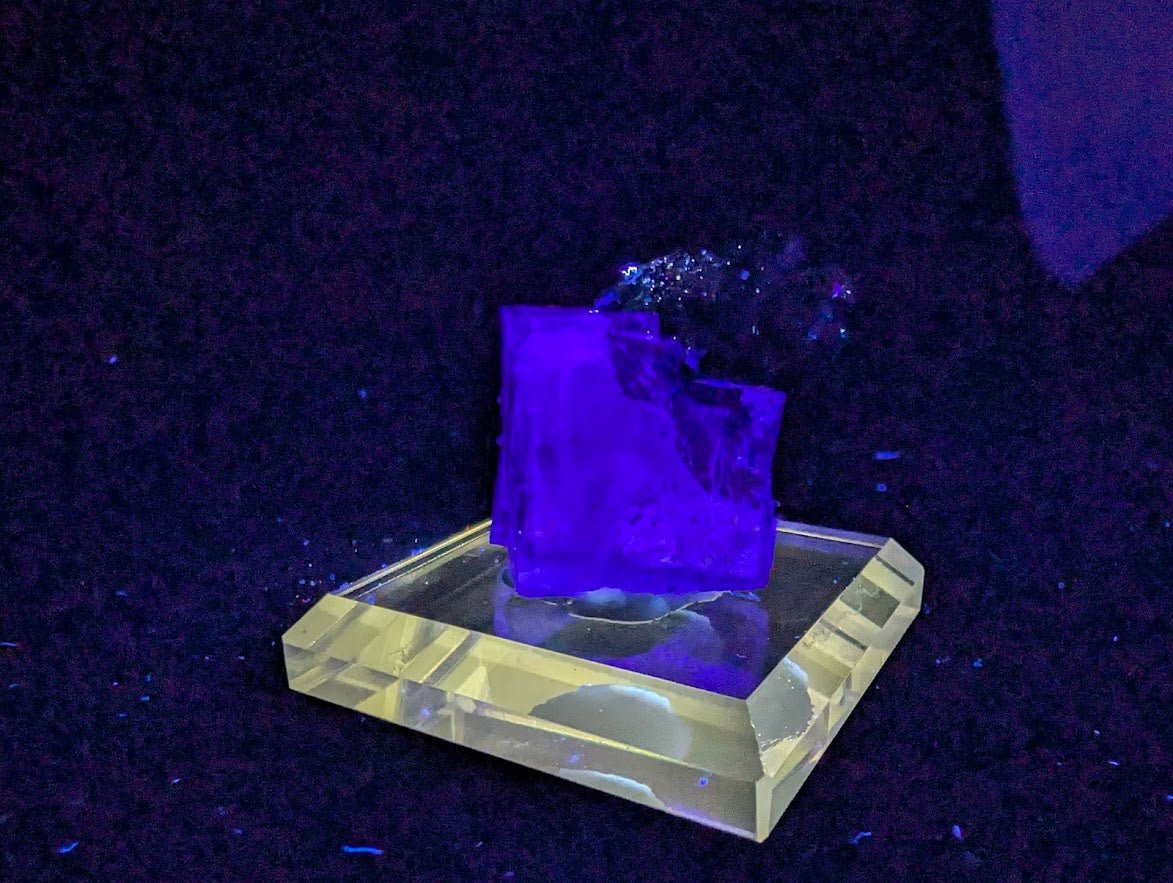 Fluorite with Pyrite - Yaogangxian Mine, China - Legacy Crystals and Minerals
