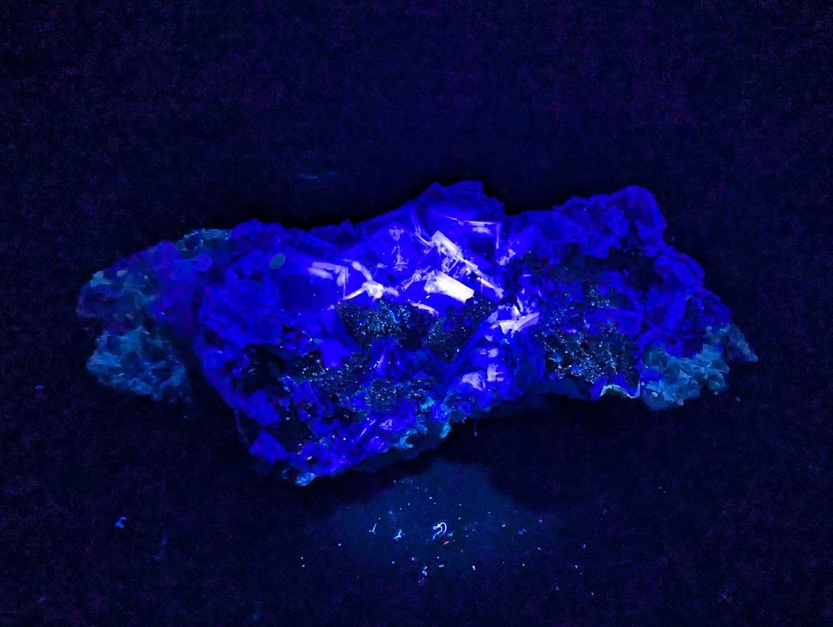 Fluorite with Pyrite - Yindu Mine, Inner Mongolia - Legacy Crystals and Minerals