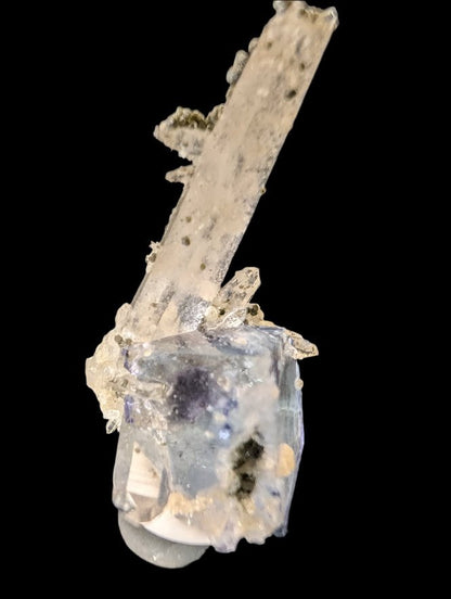 Fluorite with Quartz - Yaogangxian Mine, China - Legacy Crystals and Minerals