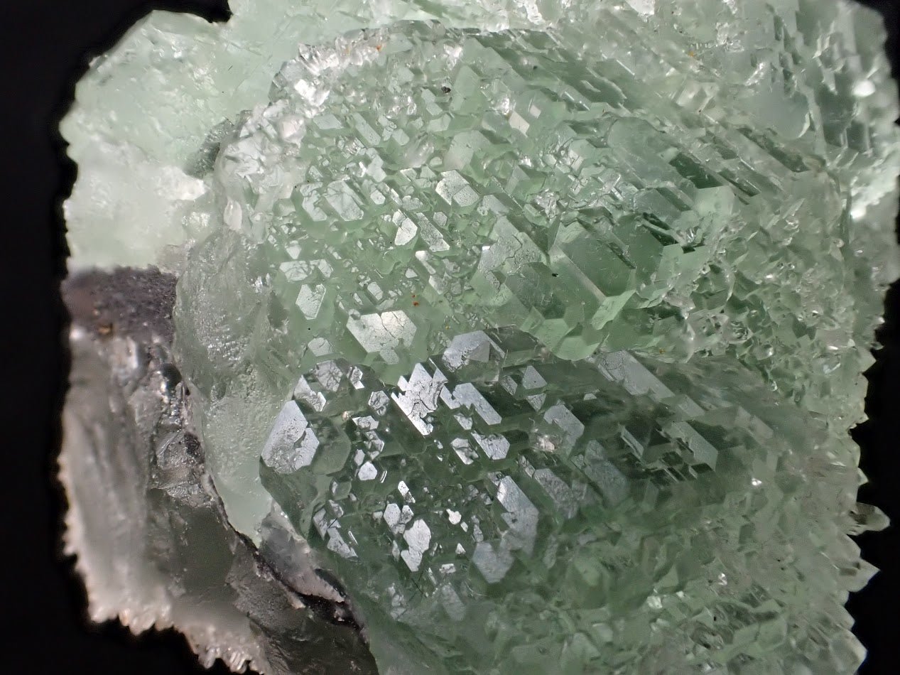 Green Diamond Fluorite with Quartz – Fujian Province, China - Legacy Crystals and Minerals
