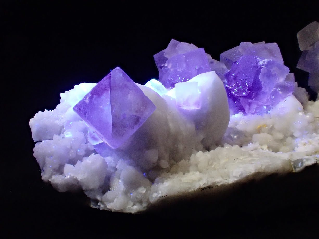 Green Window Fluorite on Milky Quartz – Inner Mongolia, China - Legacy Crystals and Minerals