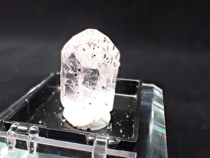 High - Clarity Inclusion Quartz with Skeletal Features – Goboboseb Mountains, Namibia – Collector Specimen (30mm) - Legacy Crystals and Minerals