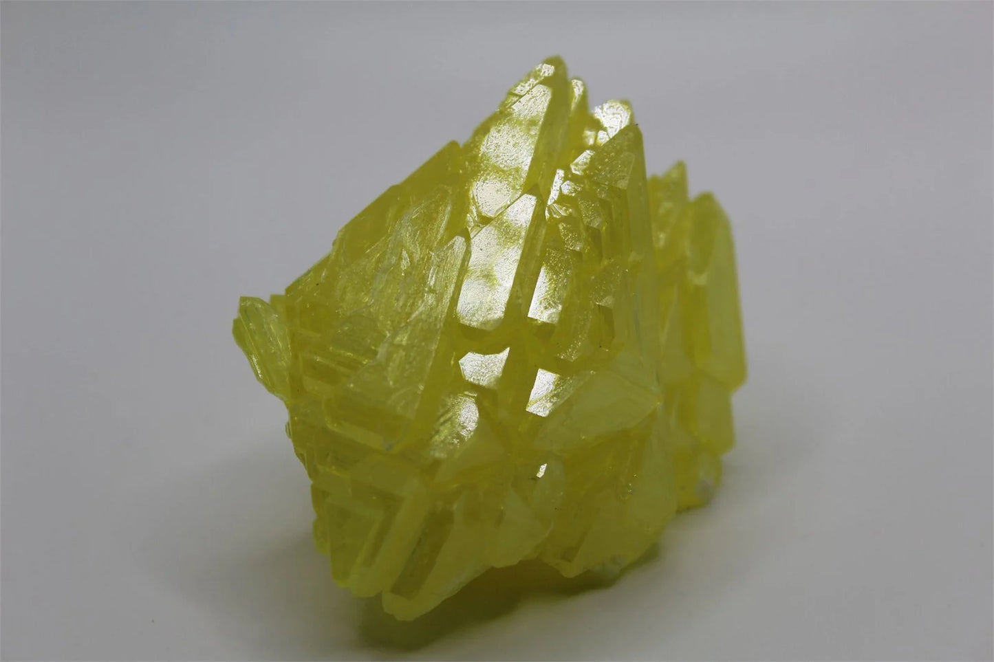 Larger Sulphur Crystal Cluster – Vibrant Specimen from Burma