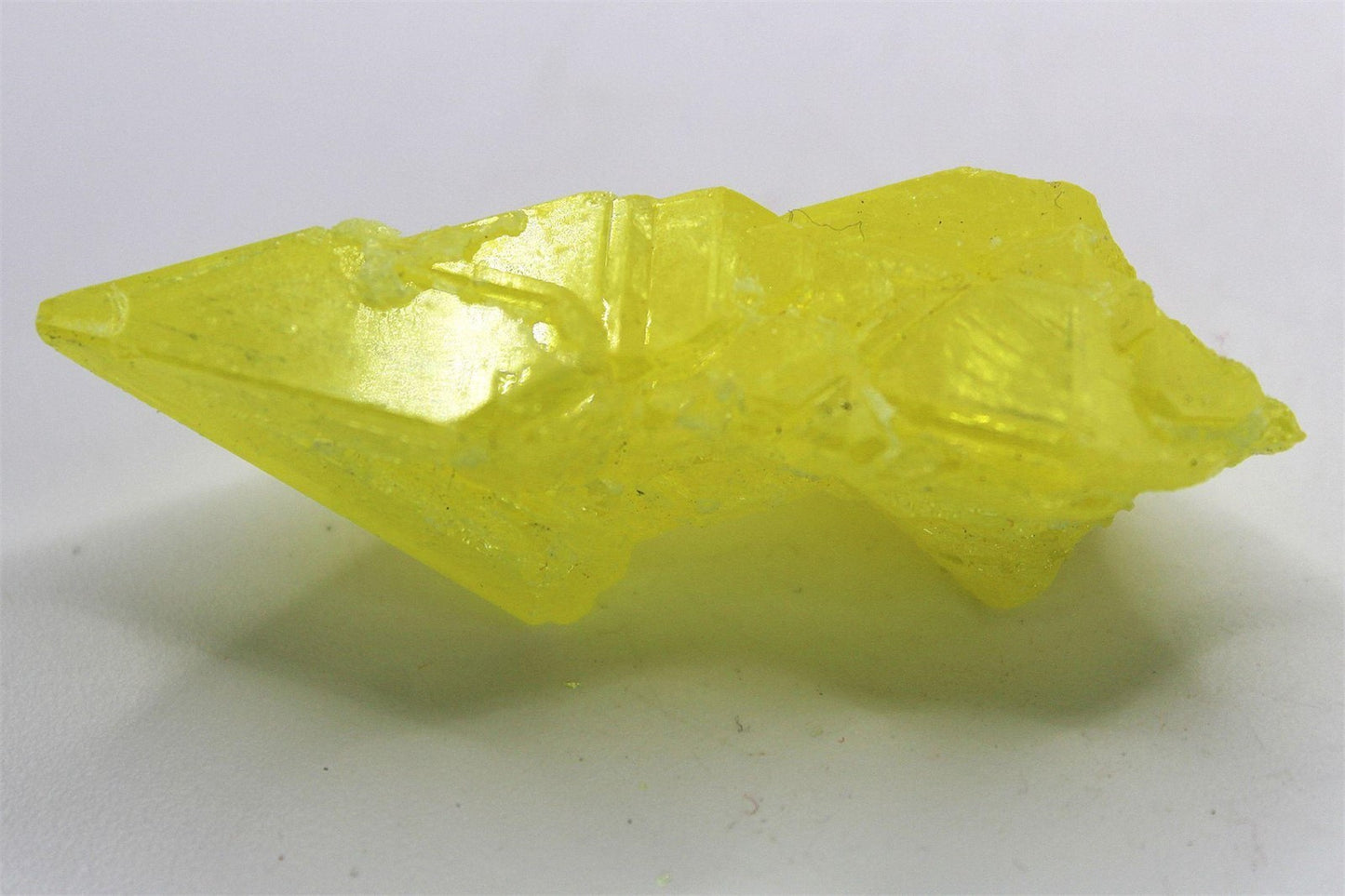 Sulphur Crystal Point from Burma Approx. 6 cm x 2.4 cm