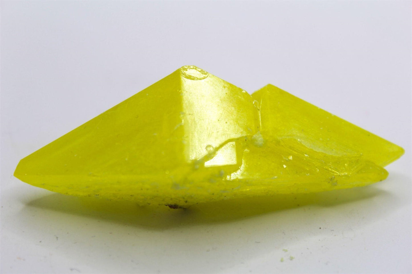 Sulphur Crystal Point from Burma Approx. 7 cm x 2.5 cm