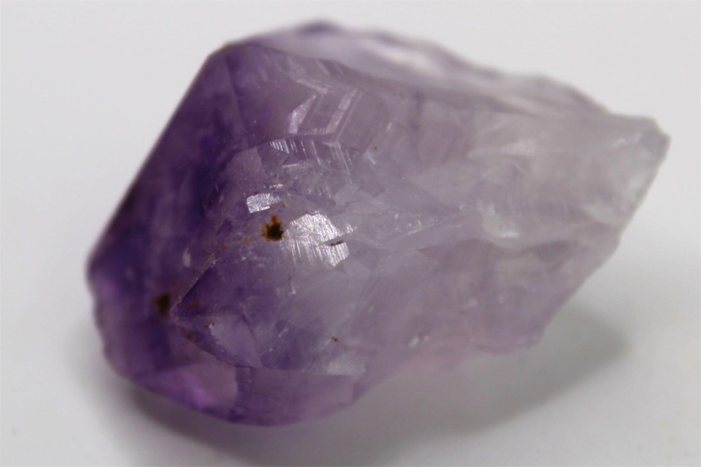 Raw Amethyst Crystal Point from Brazil Approx. 4.5 cm x 3.5 cm