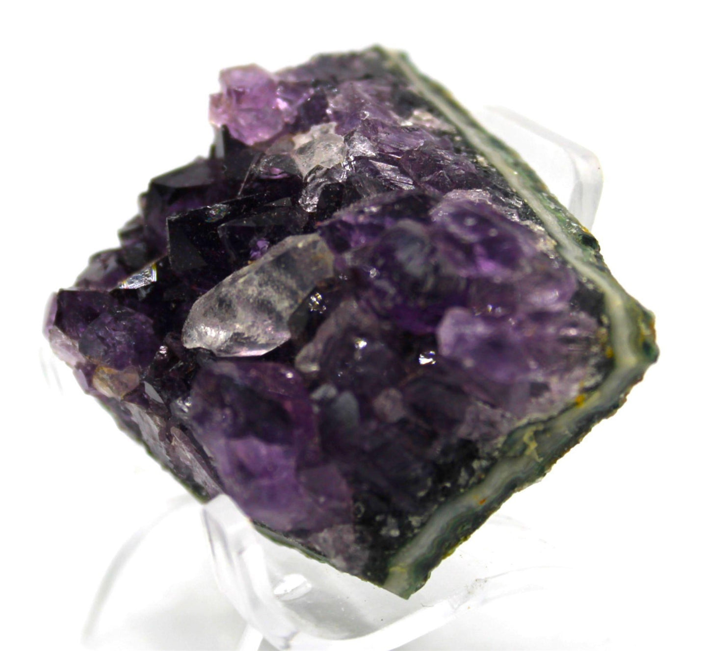 Amethyst with Calcite - Brazil