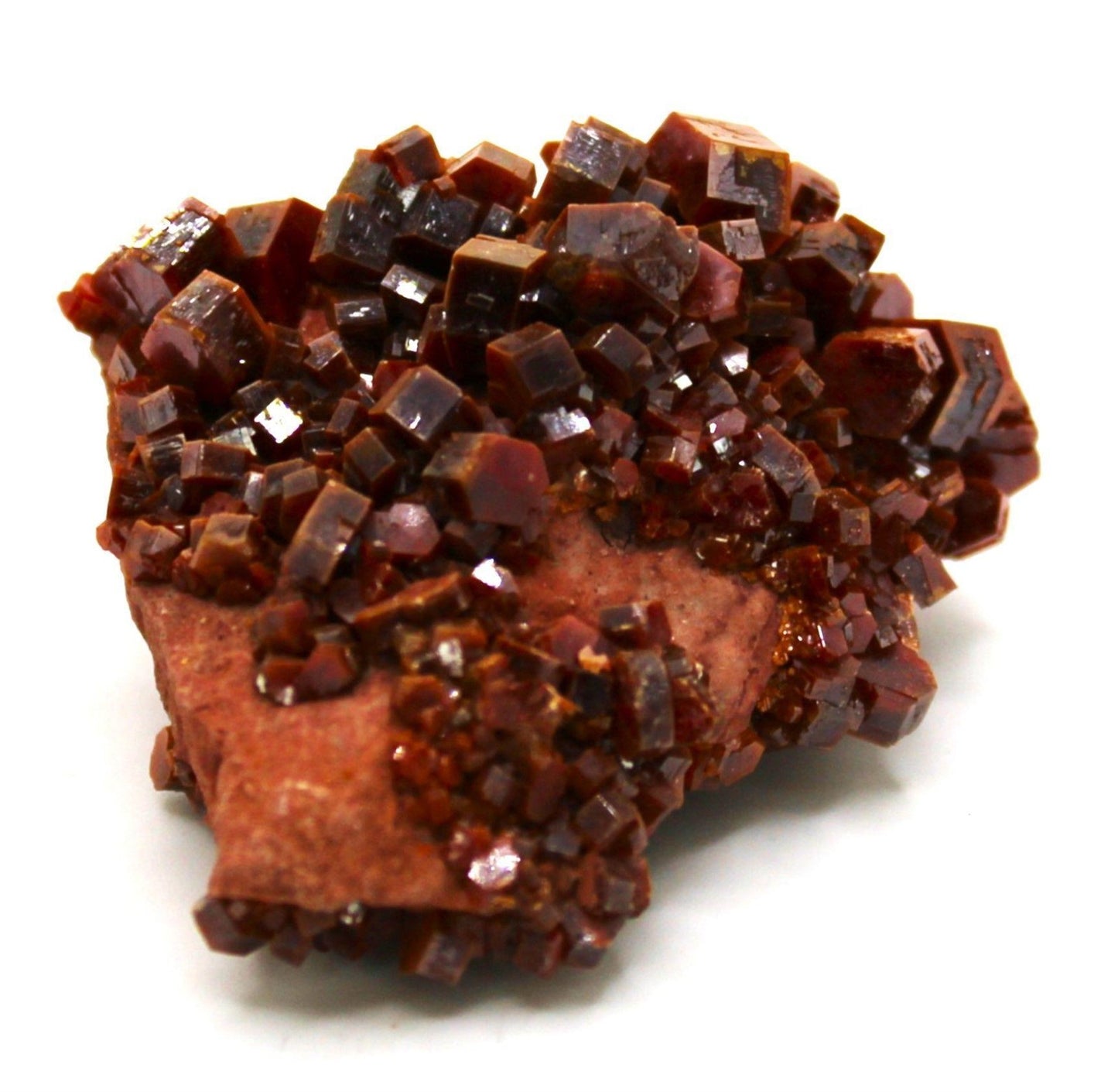 Vanadinite Crystal Cluster – Natural Specimen from Mexico