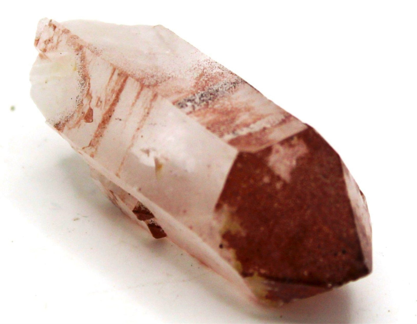 Pink Lithium Quartz Point – Natural Crystal from Brazil