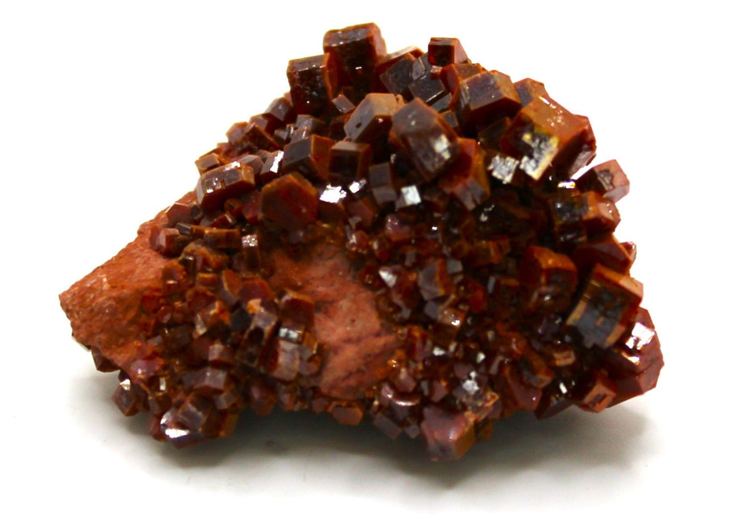 Vanadinite Crystal Cluster – Natural Specimen from Mexico