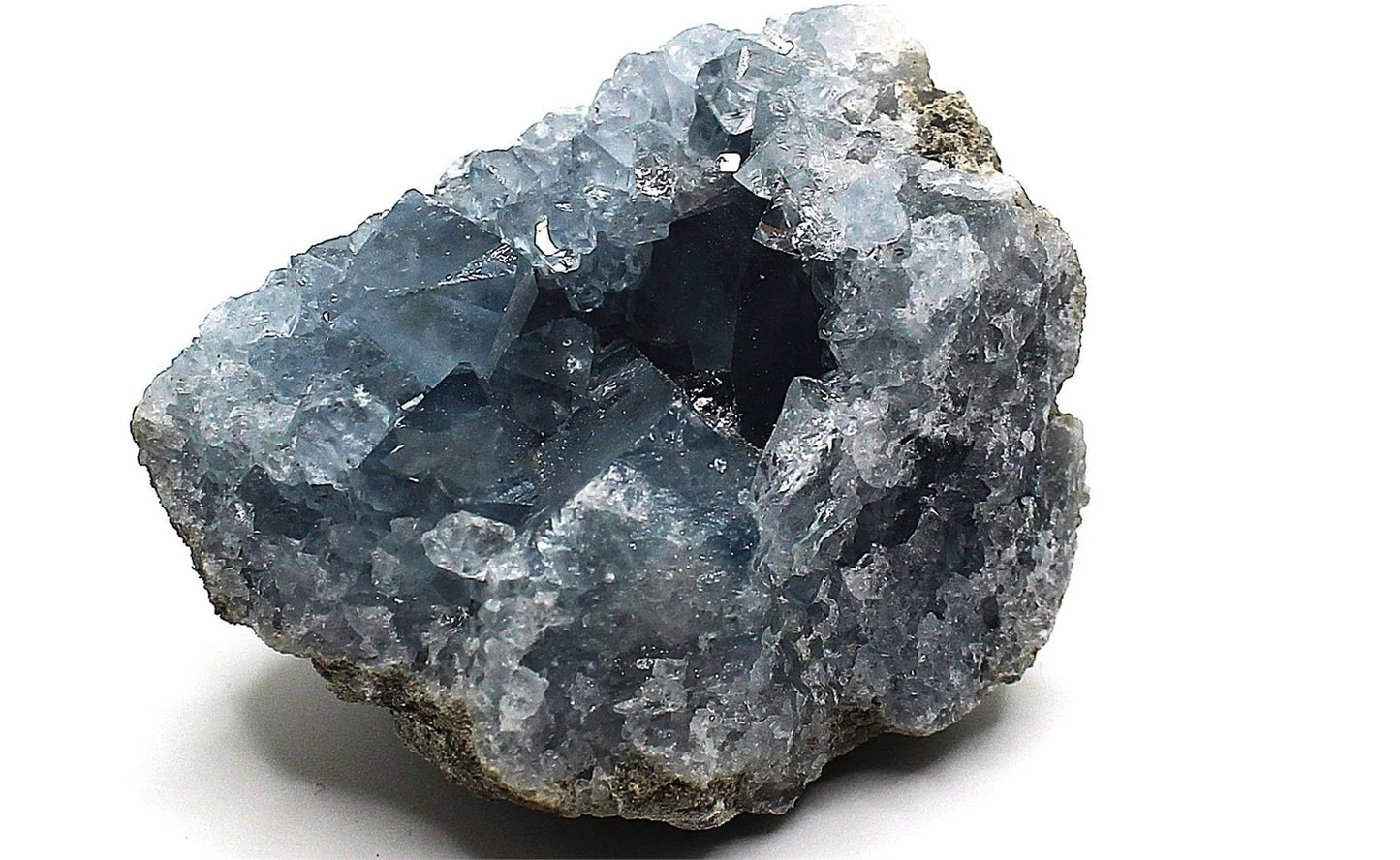 Blue Celestite Cluster – Natural Specimen from Madagascar