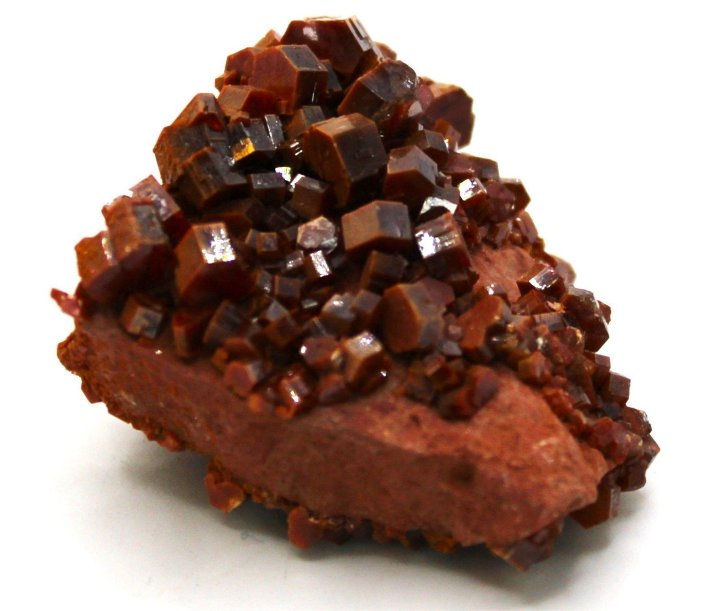 Vanadinite Crystal Cluster – Natural Specimen from Mexico