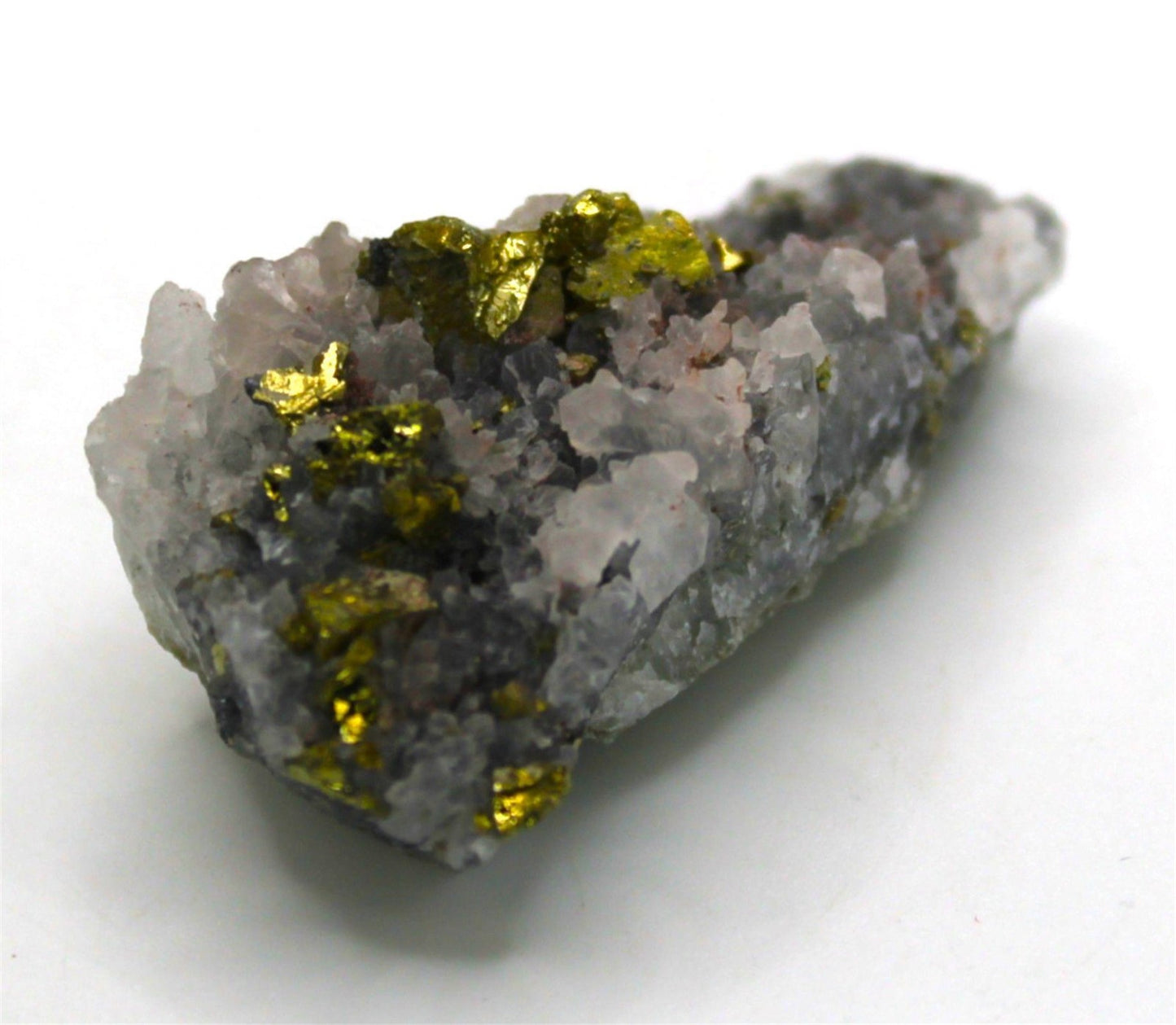 Quartz with Pyrite - China