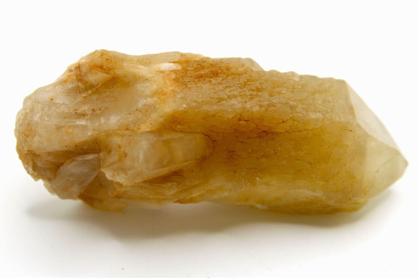 Natural Raw Citrine Crystal Point from Brazil Approx. 8 cm x 3.5 cm