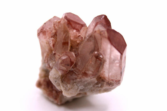 Pink Lithium Quartz Cluster – Rare Specimen from Minas Gerais, Brazil