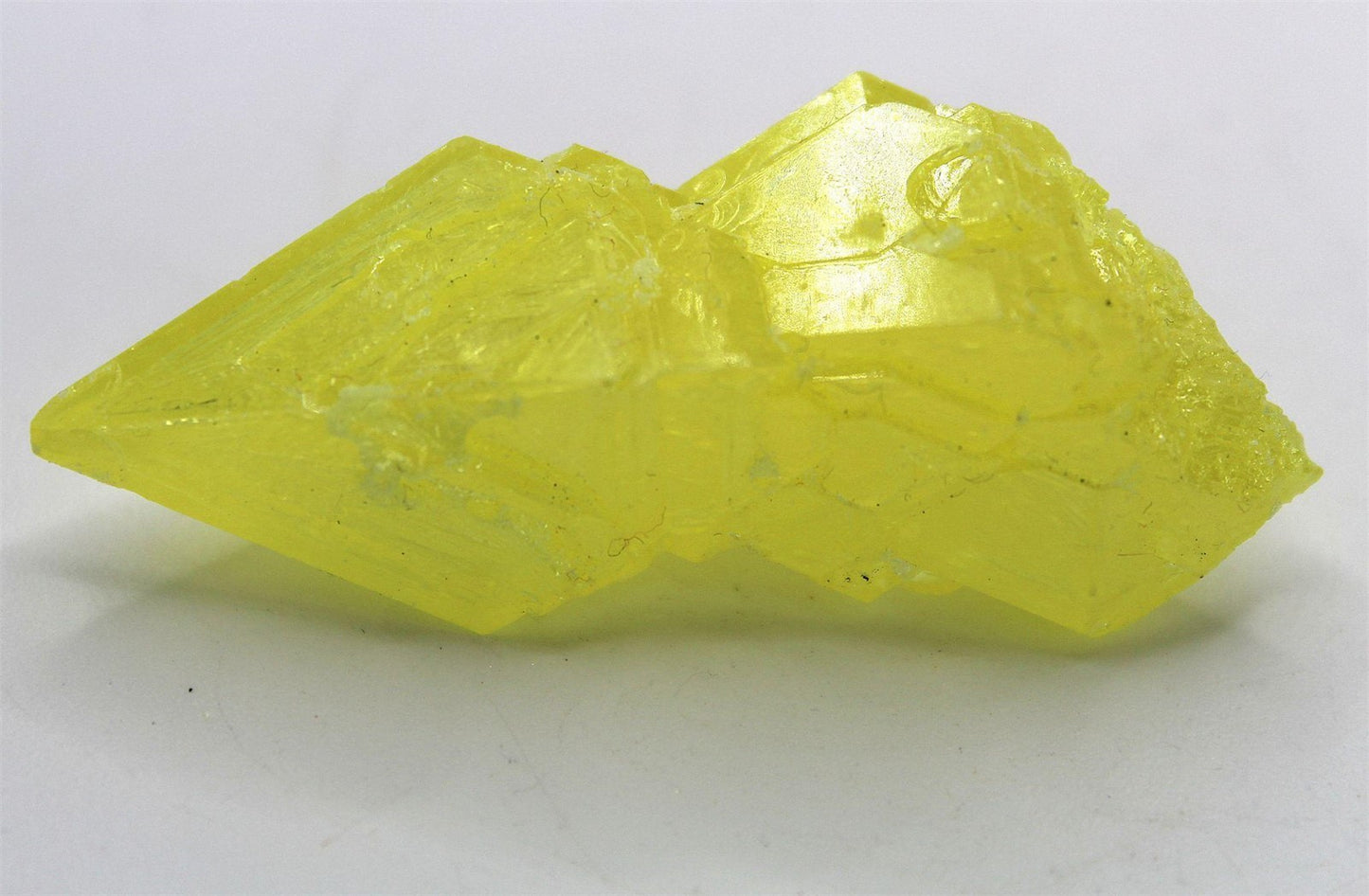 Sulphur Crystal Point from Burma Approx. 6 cm x 2.4 cm