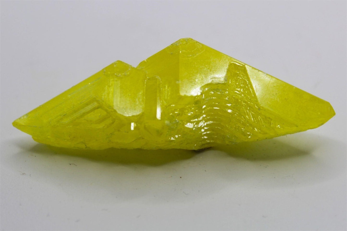 Sulphur Crystal Point from Burma Approx. 7 cm x 2.5 cm