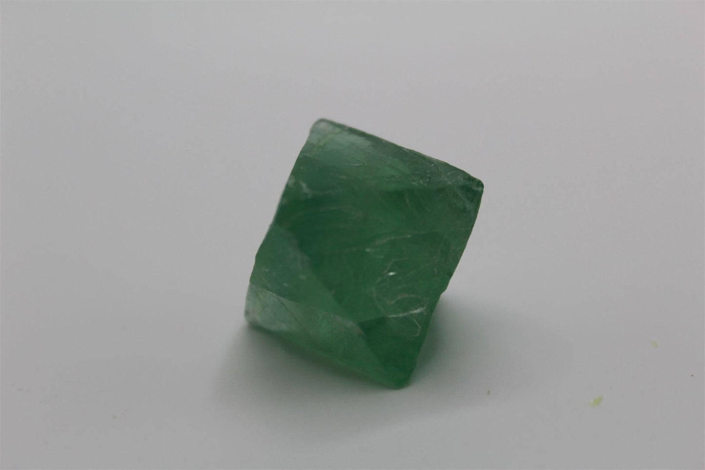 Natural Green Octahedron Fluorite Crystal – Hunan, China