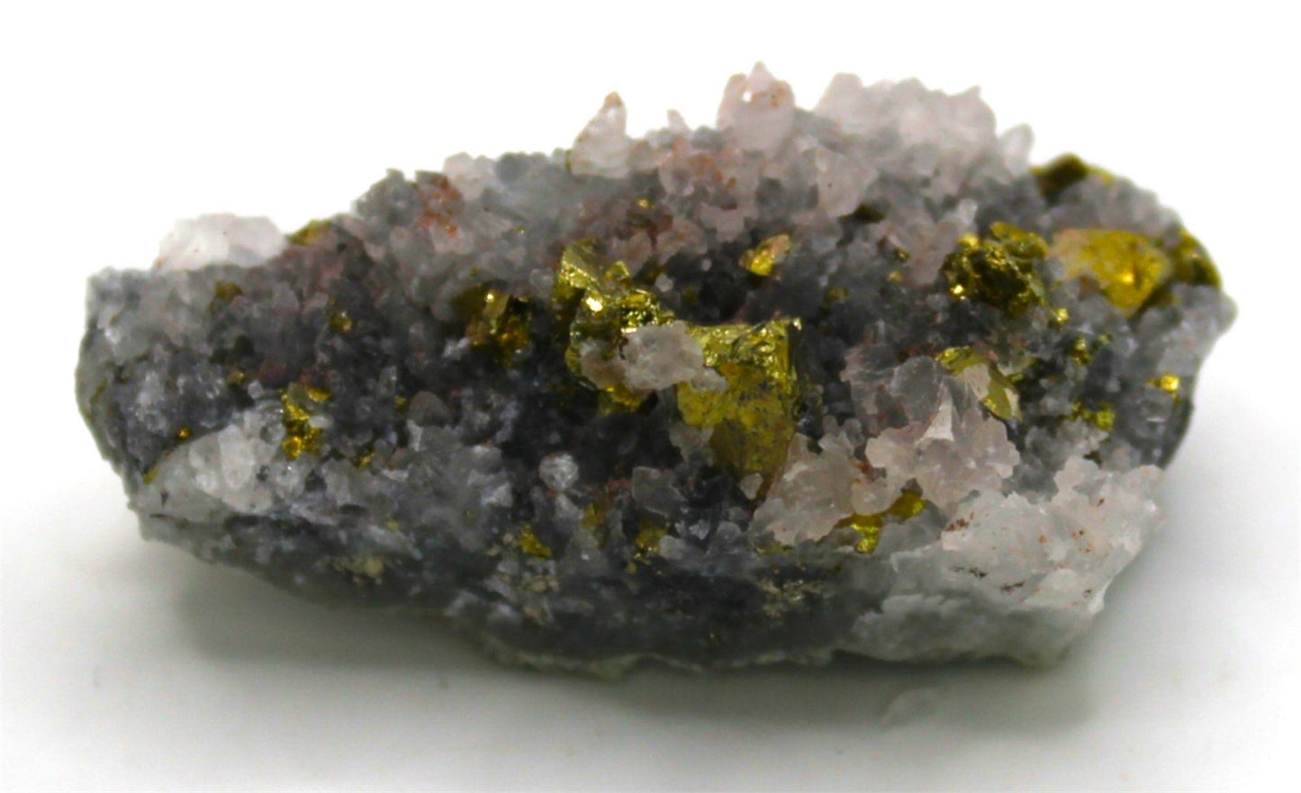 Quartz with Pyrite - China