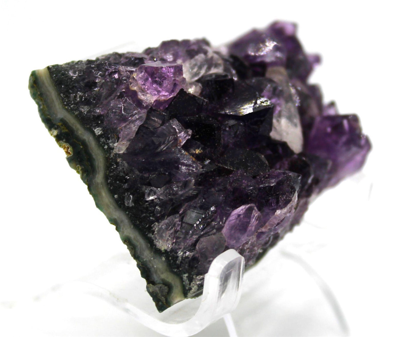 Amethyst with Calcite - Brazil