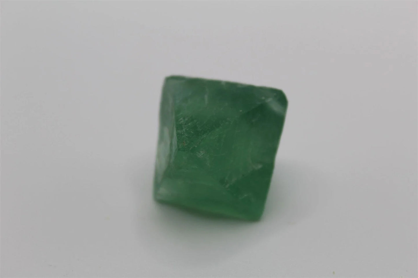 Natural Green Octahedron Fluorite Crystal – Hunan, China