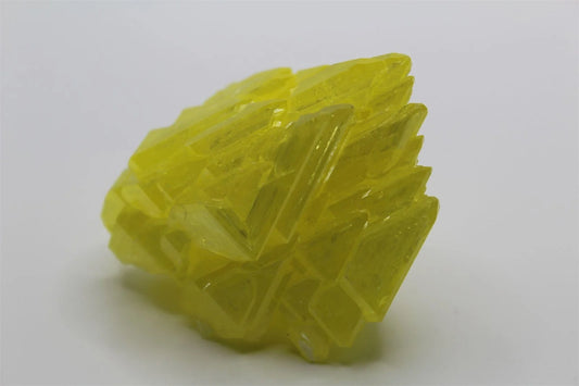 Larger Sulphur Crystal Cluster – Vibrant Specimen from Burma