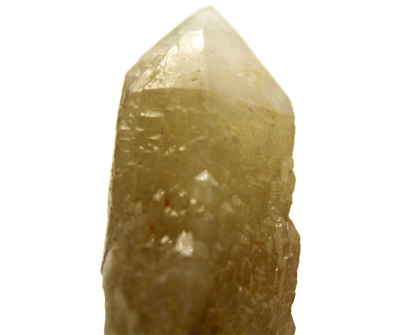 Natural Raw Citrine Crystal Point from Brazil Approx. 8 cm x 3.5 cm