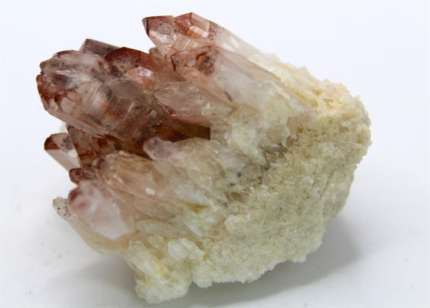 Pink Lithium Crystal Cluster from Brazil. Approx. 5 cm x 3 cm