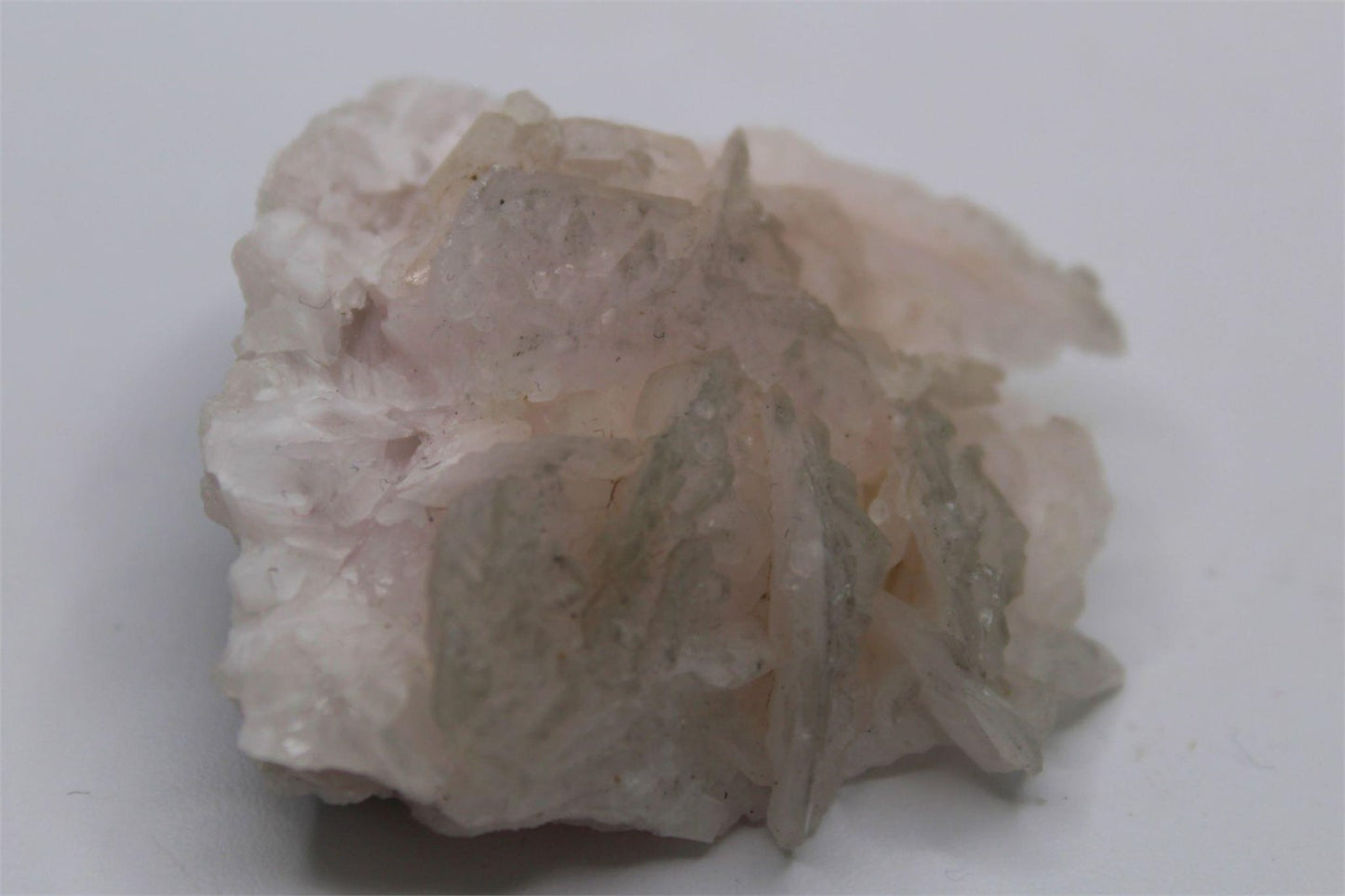 Pink Calcite Crystal Cluster from Mexico - UV Reactive Approx. 5.5 cm x 5 cm